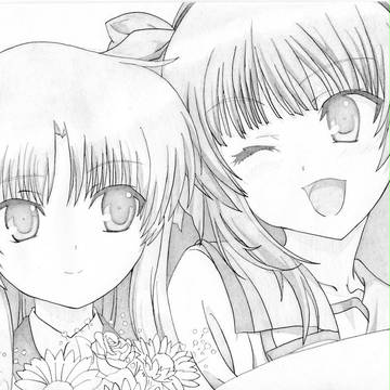 天使ちゃん&ゆりっぺ