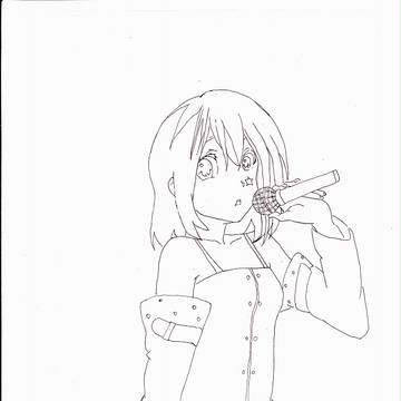 歌っている唯