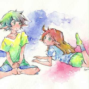 エルフの会話
