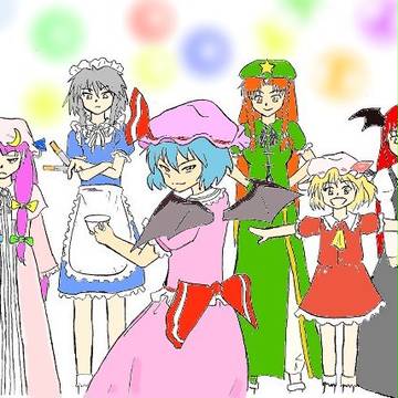 紅魔館の方々【塗らせていただきました】