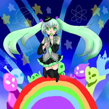 スペースカーニバルで初音ミク