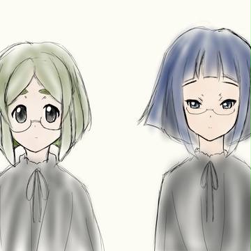 オカルト研の二人