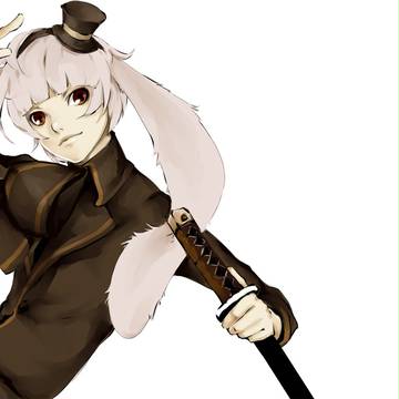 white rabbit