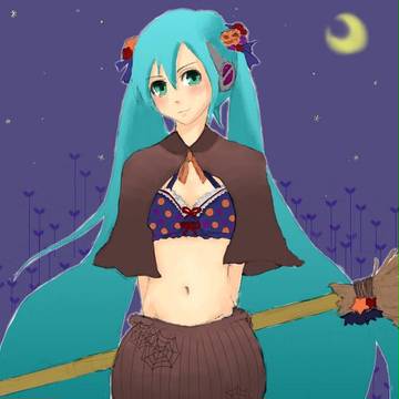 ハロウィンなミクさん
