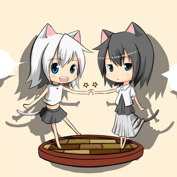 ろりねこ×2