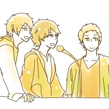 黄色1にピンク2