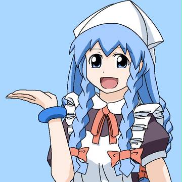 メイド服のイカ娘