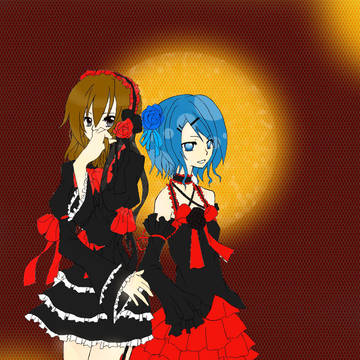 線画をぬってみた！