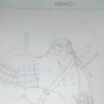 一式戦闘機「隼」を擬獣化してみた