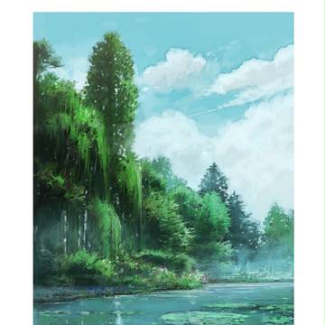 モネの庭あたり
