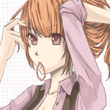 5秒後にはいつもの髪型。