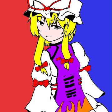 紫の人