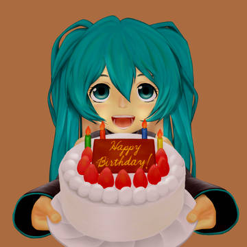 お誕生日ケーキ