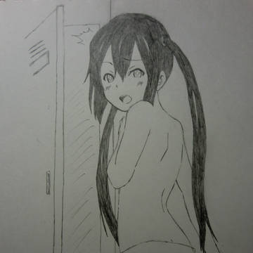 お着替え中あずにゃん