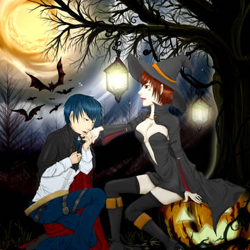 KAITO&MEIKOでハロウィン