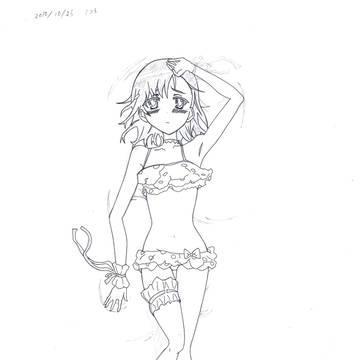 美琴（模写）