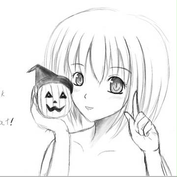 間に合わせのハロウィン