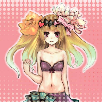 花と下着