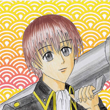 初描き沖田君