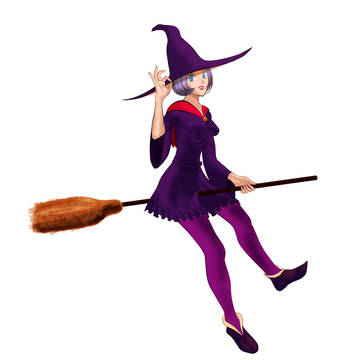 魔女っ子…　のみ