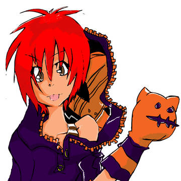 ハロウィン落書き
