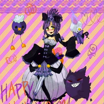 【ポケ擬】ハロウィンでしたね