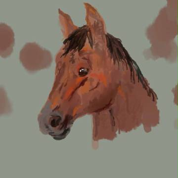 らくがき馬