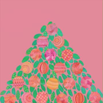 赤い実の生る木