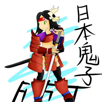 【FFT風】日本鬼子かいてみた。