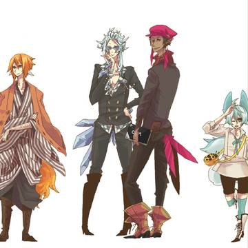 【ポケモン】家の子達【擬人化】