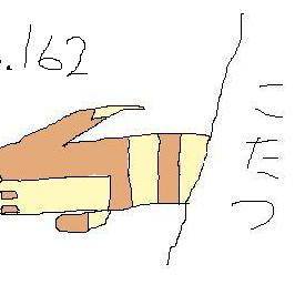 こたつでぬくぬくオオタチ