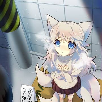 モッフ売りの少女