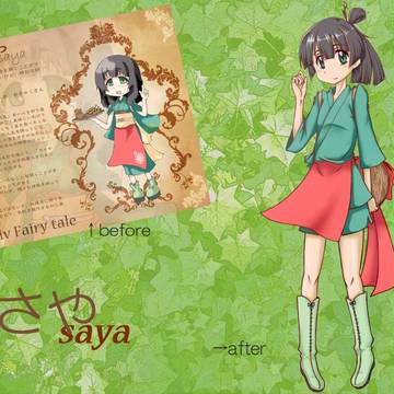 【黒歴史を巡る一人旅】さや【キャラ史】