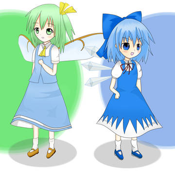 チルノと大妖精