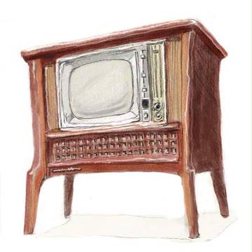 家具調テレビ