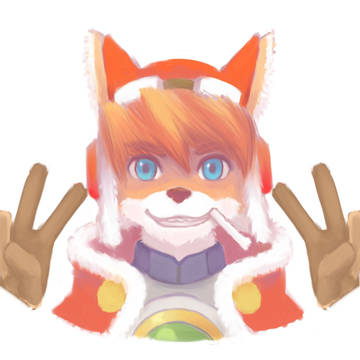 v