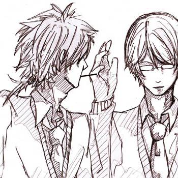 ｢ほれ。｣｢いや、結構。｣
