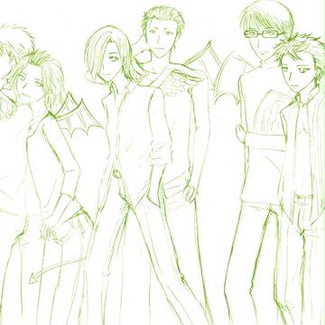 【GS3】テンシとアクマ（落書き）