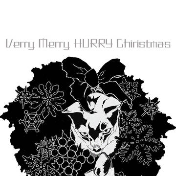 Xmas LIVE　フライヤイラスト２