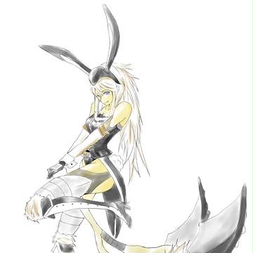 【妄想】例のウサギ的なモンスターの装備