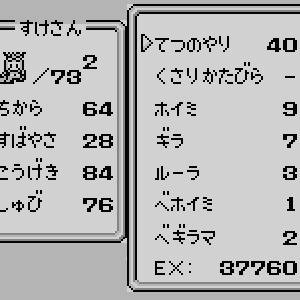 DQ2 × Saga__[ステータス画面]