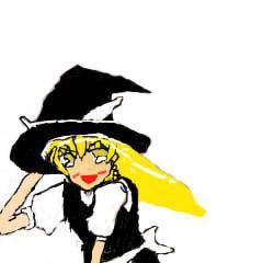 魔理沙を塗った