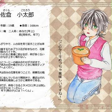 【喫茶TD】佐倉　小太郎【お客さん】12/12ブクマコメ返信