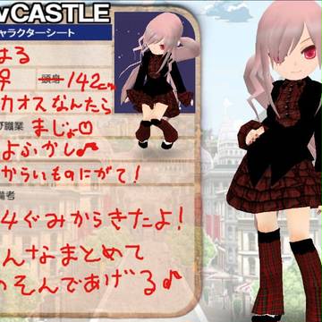 【PXC】はる【キャラシート】