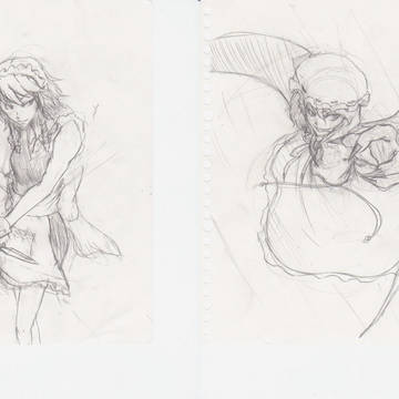 紅魔メンツ落書き