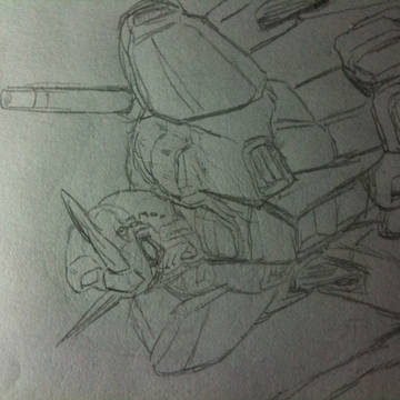 何も見ないで描いたガンダム