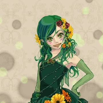 花ドレス