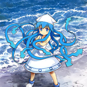 イカ娘、大地に立つ