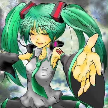 【塗ってみた】初音ミク