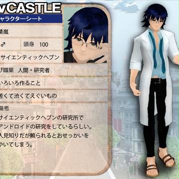 【PXC】晴嵐【キャラシート】
